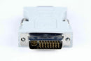 HDMI adapter DVI 24 + 5 Pin male to VGA female Connector 1pc Adapter White X4X3