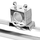 Fishing Rod Holder Adjustable Anti-rust Steel Fishing For Boat Kayak Rail Y M9Q8