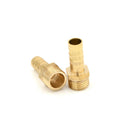 5Pcs 1/4"PT Male Thread to 8mm Hose Barb Brass Straight Coupling FittingSR FT