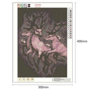 5D DIY Full Drill Diamond Painting Forest Elk Cross Stitch Embroidery Kits