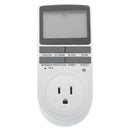 Electric Pug in Protable Timer Digital LED Display Reminder Kitchen Tool US