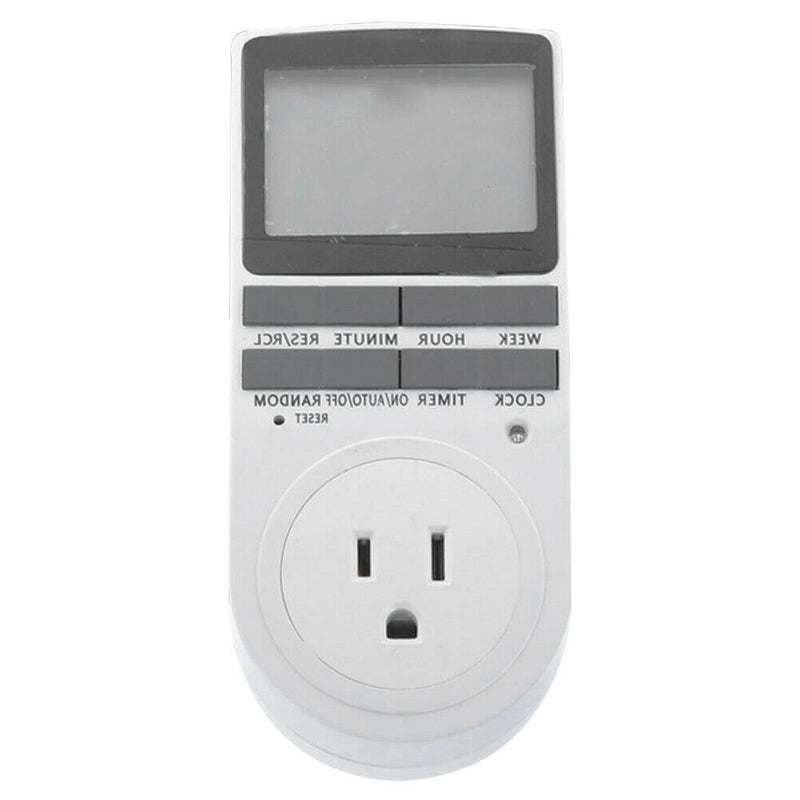 Electric Pug in Protable Timer Digital LED Display Reminder Kitchen Tool US