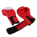 Boxing Gloves Protective Training Gear for Muay Thai/MMA/Kickboxing  Red