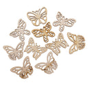 10x DIY Wooden Butterfly Shapes Wedding Party Xmas Decorations Wood Pieces