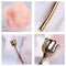 Nail Art Dust Brush For Manicure Rose head brush Blush N9D9 R0M3 Powder-Bru Z3V6