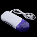 Depilatory Roll On Wax Heater Warmer Machine Hair Removal Waxing Kit US Plug
