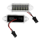 2Pcs Error Free Led Number Plate Bulbs 18Smd White Led License Plate Light  G6Z1