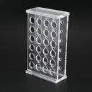 1.5Ml Centrifuge Tubes 11mm Dia Test Tube Plastic Rack Stand 24 Holes N1Q2