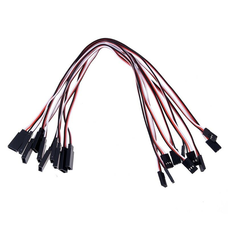 10 pcs 300mm extension cable for servo receiver RC heli V1G4