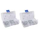 Set of 200 R Pin Mechanical Hitch Hair Tractor Clip Assortment Case Cotter