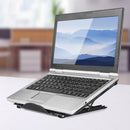 New Laptop Notebook Support Stand Desk Bed Portable Table Tray Stander Black Pro