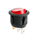 4pcs 12V LED Dot Light Car Boat Round Rocker On/Off Toggle  Waterproof,