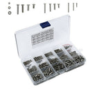 480Pcs/Set M2 M2.5 M3 Din7985 Gb818 Steel Cross Recessed Pan Head Screws Ph Y8J6