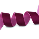 4x 5Yard 25mm Velvet Ribbon For Crafts Embellishments Wedding Decor Mixed
