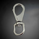 2PCS  Aluminum CarabinerKey Chain Clip Snap Hook Karabiner Camping Keyring