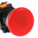 22mm emergency stop switch button big mushroom head red LAY50-22D-3C
