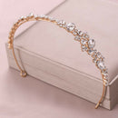 Simple Women Rhinestone Headband Bridal Tiara Wedding Dress Accessories Ele