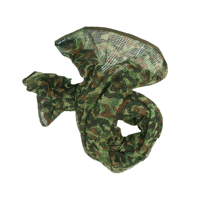 Net scarf for camouflage 190 x 90 cm, as a scarf, headscarf, head cover bandana