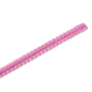 100pcs 30cm Chenille Stem Pipe Cleaner Twist-Flex Rods Plush Sticks Pink