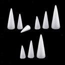 9 Pcs Cone Shaped Styrofoam Foam Ornaments for Handmade DIY Modelling Crafts