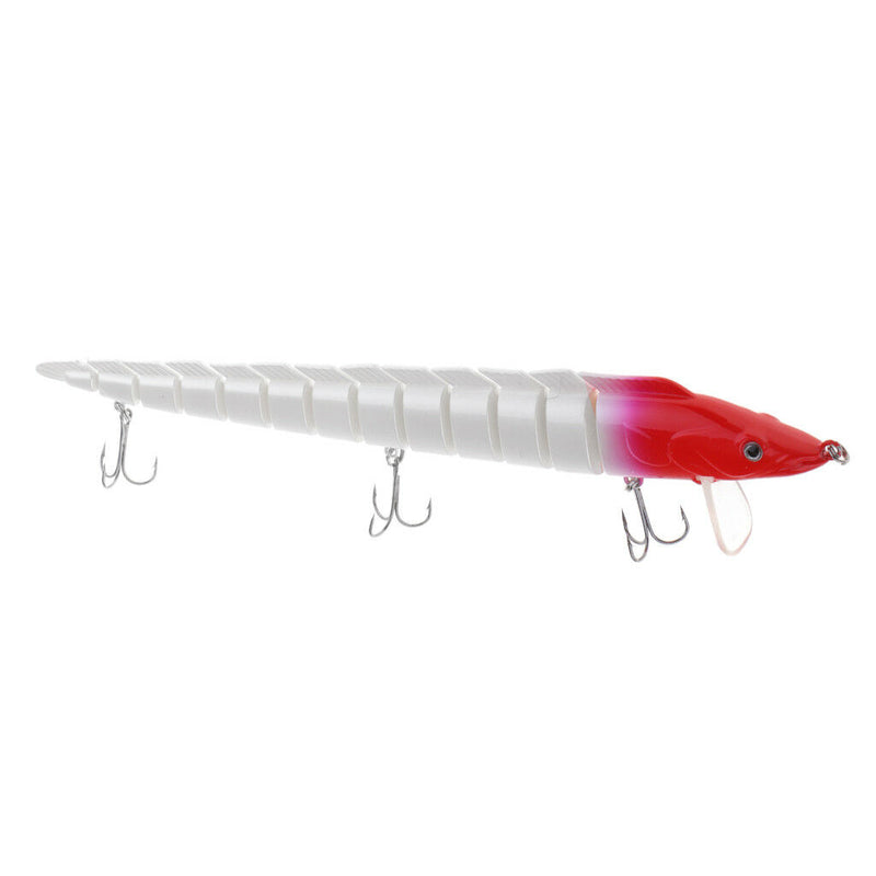13 Section Jointed Eel Hairtail   Lure Hard Slow Sink Swimbait 9inch 46g