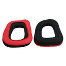 Lovoski Replacement Foam Earpads Pillow For Logitech G35 G930 G430 F450 Red