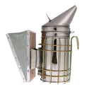 Bee Hive Smoker Stainless Steel w/ Heat Shield Protection Beekeeping Tool