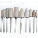 100 Sets Of Cowhide Grinding Heads,Polished Jade Grinding Tools, Polished a B7L8