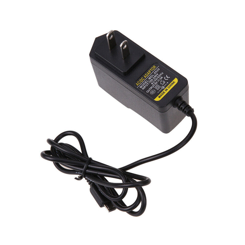 US AC to DC 5V 2A Micro USB Power Supply Adapter for Windows Android Tablet