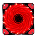120Mm Pc Computer 16Db Ultra Silent 15 Leds Case Fan Heatsink Cooler Coolin