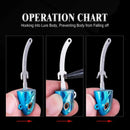 5Set 14G New Fishing Soft Lures Jig Heads Lure Set Luminous Lures with 6 No S7O8