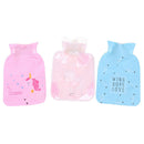 Mini Cartoon Hot Water Bag Container PVC Water-filled Type Warm Hand Treasure 3C