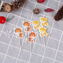 24pc Jungle Animal Cupcake Muffin Topper kid birthday party Decoration StandupOZ