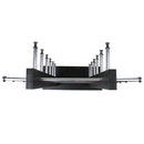 Wood Sunglass Glass Rack Frame Display Stand Holder Organizer Black 6-Layer