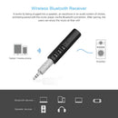 Bluetooth 4.2 Receiver Audio Clip 3.5mm Car Wireless Speaker Headphone Adapter