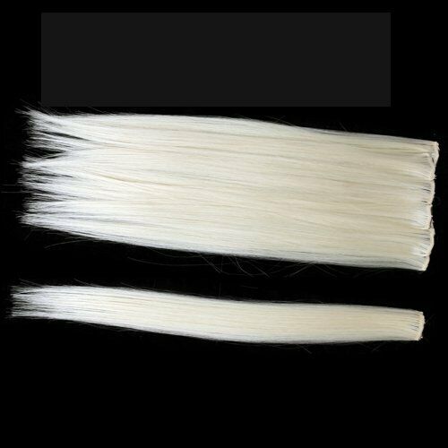 12 Pieces Blonde Straight Clip in Hair Weft Extensions U8D6
