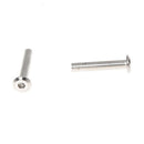 Inline Skate Wheel 15/64" Shaft Hex Socket Screw 2 Pcs