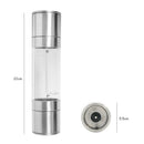 2 in 1 Salt and Pepper Grinder Set Adjustable Ceramic Salt Pepper Mill Shak U1K5