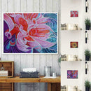 Shaped diamond painting 5D DIY flower combination cross stitch set crystal