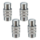 4x Aluminium Bicycle Bike Wheel Tyre Presta Valve Cap French Anodized Dust  A2I7