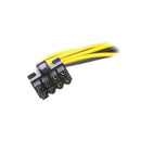 6-pin to 8-pin PCI Express Power Converter Cable for GPU Video Card PCIE PCI- Pf