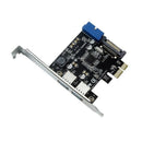 Pci-E To Usb3.0 Expansion Card Pci Express Adapter Converter Card Front Exp