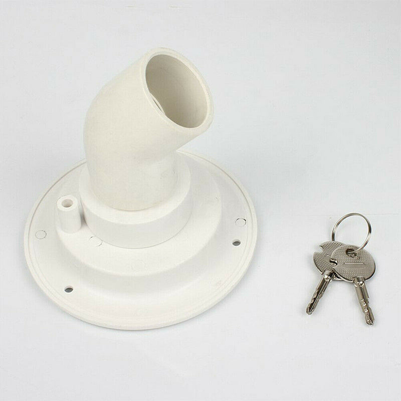 Gravity Water Inlet Pressure Regulator Filler Entry for Caravan RV White AU