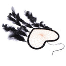 Black Dream Catcher Handmade Feathers Wall Car Hanging Decor Ornament