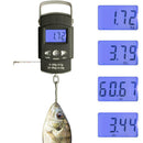 Digital Fishing Luggage Scale Postal Hanging Hook Electronic Weighing Scale 50kg