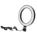 8 Inch Ring Light, USB Plug 80 Bulbs LED Dimmable Rounded Lighting Kit With