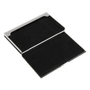 Modern Leather Inner Velvet Pocket Business Name Credit ID Card Holder