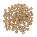 1 pack 20 natural round DIY wooden beads - 10 mm I9T2