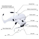 Magnifying Glass Lens LED Light Lamp Visor Head Loupe Jeweler Headband Magnif lj