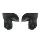 Black Plastic Large Size Baggage Luggage Suitcase Wheels Repair Casters